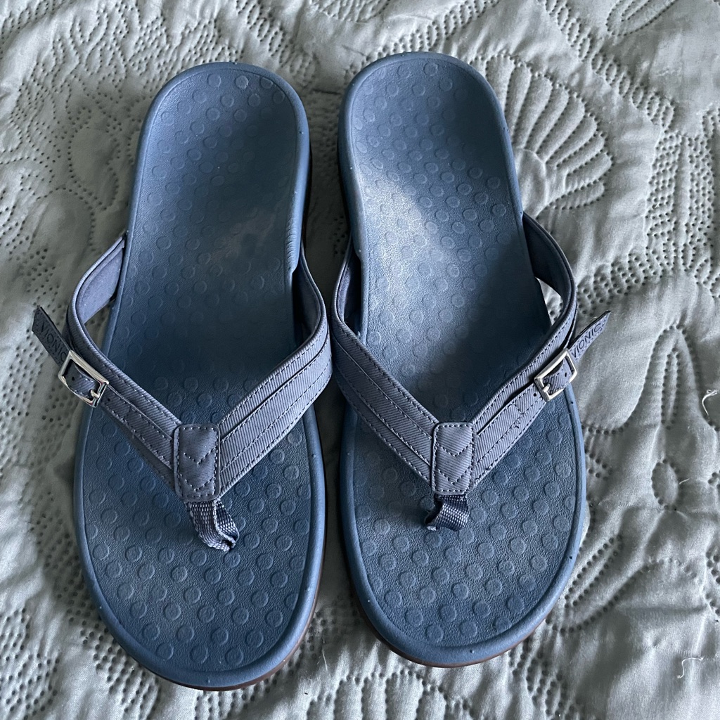 Bionic Blue Flip Flops